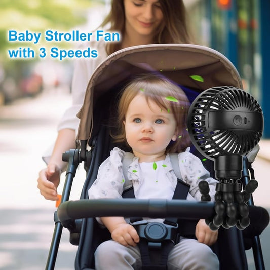 🔥HETE AANBIEDING 50%KORTING💝Draagbare Kinderwagen Ventilator