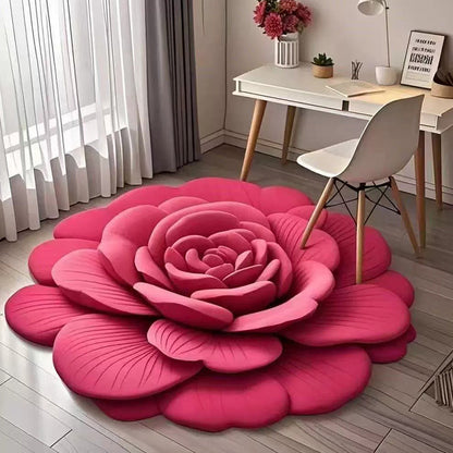 🏠Nieuw Product 2026🔥Bloemen Pluche Vloermat & Diatomiet Badmat
