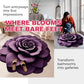 🏠Nieuw Product 2026🔥Bloemen Pluche Vloermat & Diatomiet Badmat