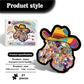 🦄🌈2026 Leuke Puzzelset: Cowboyhoed, Pony, Ingelijste Stapelpuzzel, Onregelmatig gevormde Houten Puzzel