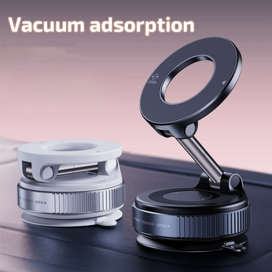 Auto Telefoonhouder met Vacuüm- en Magneetbevestiging