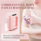 🔄💪 Draadloze fascia-massagering – overal en altijd een diepe, ontspannende massage voor je hele lichaam!