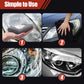 180 ml Koplampen restauratie voor auto’s met spons