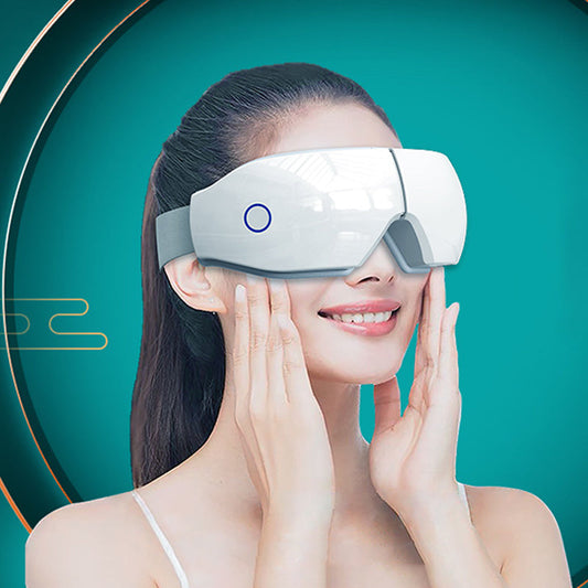 Verwarmde acupressuur oogmassager voor ontspanning