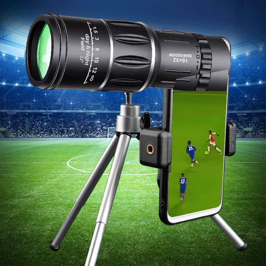 🔭 Exclusieve Aanbieding -50%! ✨ Draagbare Monokulair Telescoop 500x60 – Perfect voor Vogelskijken, Wandelen & Sportevenementen 🏕️ | BAK4 Prisma, Statief & Telefoonhouder 📸