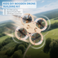 ✈️ 60% KORTING! DIY Houten Drone Bouwpakket voor Kinderen – Hoogtebehoud, Stabiele Afstandsbediening & Verbeterde Veiligheid! 🎁🚁