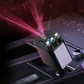 🚗 Snellader 7-in-1 Intrekbare Snelle Autolader met Spanningsdisplay – USB-C voor Android & Lightning voor Apple