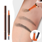 Dual-Ended 2-Fork Liquid Eyebrow Pen
