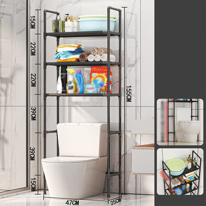 🧺 Opbergrek voor Badkamer & Wasruimte – Zonder Boren & Ruimtebesparend ✨
