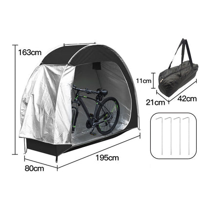 ✨ Ultra-stevige opbergtent voor fietsen voor buiten - Waterdicht en UV-bestendig