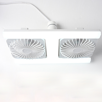 💡🌀 Moderne 2-in-1 LED-plafondventilator met verlichting ✨