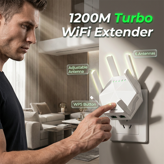 ⏰ Laatste dag – 50% korting💥 Krachtige wifi-repeater voor een complete dekking in het hele huis