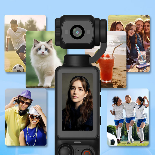 Compactcamera met display – maak in een handomdraai perfecte selfies.