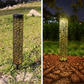 🌞 Solar tuinlamp op grondpen ✅ Uitgesneden patroon & automatische aan/uit-functie | Elegante buitenverlichting ✨