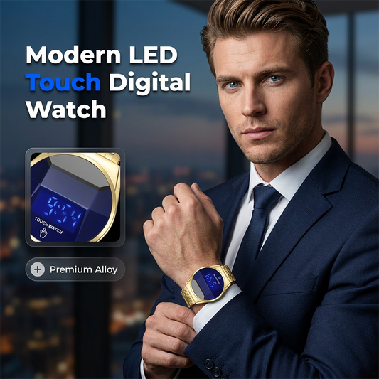 🔥Nieuwe collectie 2026 & Hot Sale & 50% korting🔥Modern digitaal horloge voor heren met LED-touchscreen⌚