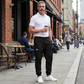 👖50% KORTING🏃 Werkkleding-joggingbroek | Trekkoord in de taille · Duurzaam polyester · Taps toelopende pijpen · Meerdere zakken