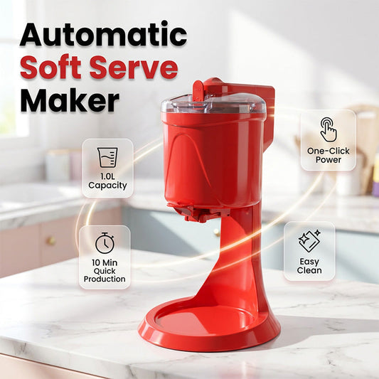 🍦 【Laatste Kans – binnenkort terug op normale prijs!】🥳 Automatische IJsmachine – 15 Min. Vrieztijd & 1,0 L Capaciteit – Één-Knop Uitgifte – perfect voor zachte ijsjes thuis 🍨✨🕹️