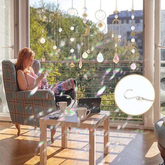 Decoratieve raamdecoratie hangende set