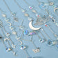 Decoratieve raamdecoratie hangende set