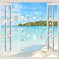 Decoratieve raamdecoratie hangende set