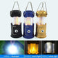 3-in-1 LED-kampeerlantaarn met vlam