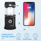 3-in-1 LED-kampeerlantaarn met vlam