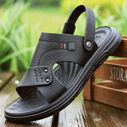 Convertible sandalen voor heren van PU-leer