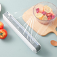 Magnetische vershoudfoliedispenser met schuifmes