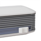 Magnetische vershoudfoliedispenser met schuifmes