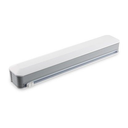 Magnetische vershoudfoliedispenser met schuifmes