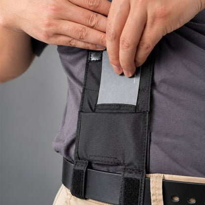 💳 Slanke Riemsportemonnee – Discreet, Lichtgewicht, voor Kaarten/Geld 🏃‍♂️