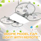 3-Standen E27 Drone Model Ventilatorlamp met Afstandsbediening