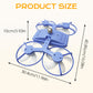 3-Standen E27 Drone Model Ventilatorlamp met Afstandsbediening
