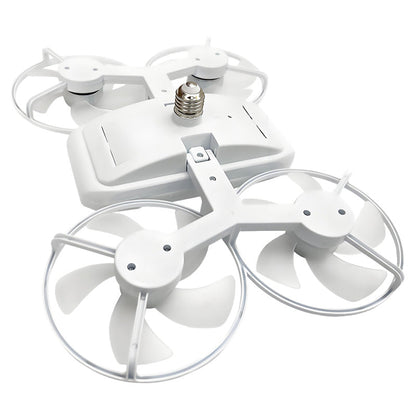 3-Standen E27 Drone Model Ventilatorlamp met Afstandsbediening