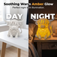 Warm Gloed Schotse Hooglander Koe Tafellamp