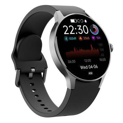 Smartwatch, uitgerust met een slimme spraakassistent, Bluetooth-belfunctie, IP68-waterdichte zwem- en fitnesstracker, met 100 ingebouwde sportmodi