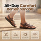 🌊 Heren Romeinse stijl sandalen – zachte zool zomer casual strandwandelschoenen