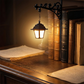Miniatuur Retro Straatlantaarn Boekensteun met Licht