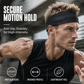 🔥 Pro-Favorite Antislip Sporthoofdband voor Fitness – Nylon & Spandex – Ademend 🏃