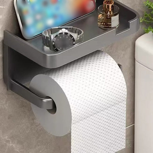 Wandgemonteerde Toiletrolhouder met Opbergplank