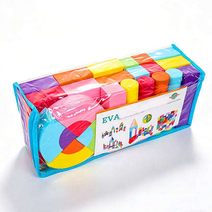 ⏳Tijdelijk 50% korting⏰Kinderen Zachte EVA Schuim Bouwblokken Set🏰