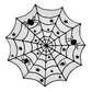 Spookig Halloween Tafelkleed en Placemats Set